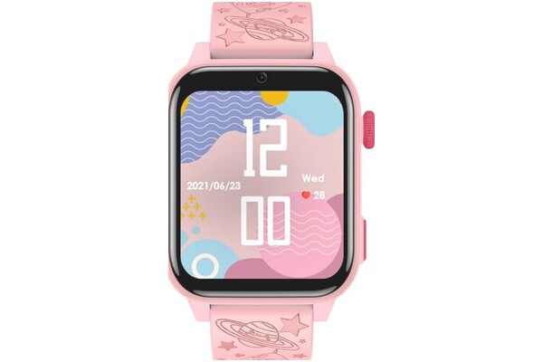Smartwatch Bemi Play 1.85" różowy
