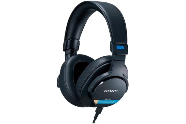 Słuchawki Sony MDRM1 Nauszne Przewodowe czarny