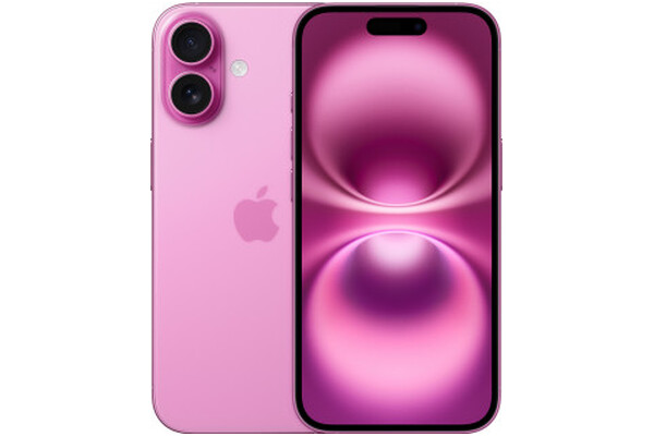 Smartfon Apple iPhone 16 różowy 6.1" 128GB