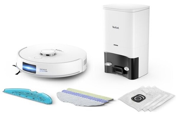 Odkurzacz Tefal RG9197WH Xplorer Serie 140 robot sprzątający z pojemnikiem biały