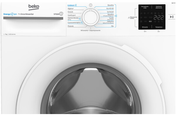 Pralka Beko BM3WFSU37015WW SteamCure 7.0kg 1000obr./min