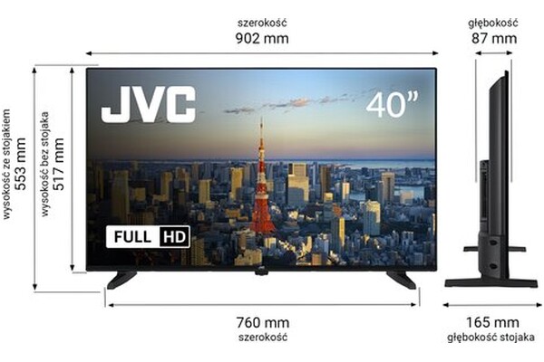 Telewizor JVC LT40VF4400 40" Full HD