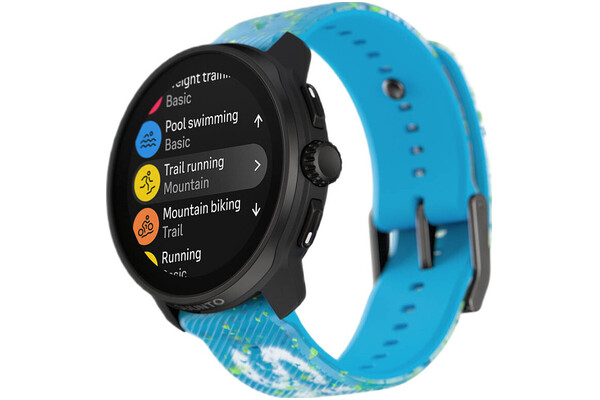 Smartwatch Suunto Race S 1.32" błękitno-czarny