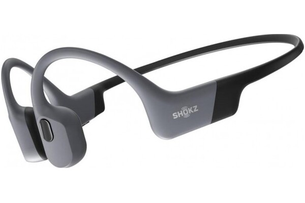 Słuchawki AfterShokz OpenSwim Pro Przewodnictwo kostne Bezprzewodowe szary