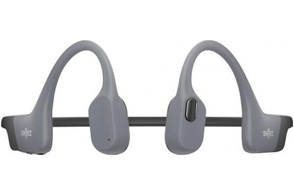 Słuchawki AfterShokz OpenSwim Pro Przewodnictwo kostne Bezprzewodowe szary
