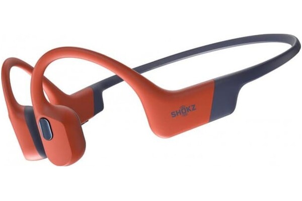 Słuchawki AfterShokz OpenSwim Pro Przewodnictwo kostne Bezprzewodowe czerwony