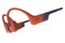 Słuchawki AfterShokz OpenSwim Pro Przewodnictwo kostne Bezprzewodowe czerwony