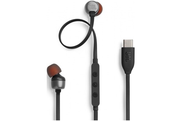 Słuchawki JBL T310 Dokanałowe Przewodowe czarny