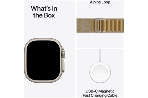 Smartwatch Apple Watch Ultra 2 beżowy