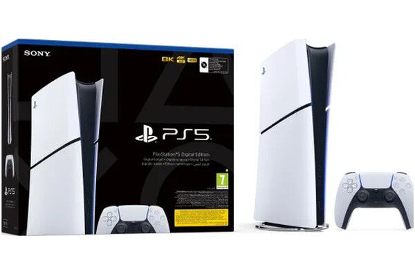 Konsola Sony PlayStation 5 Slim Digital 1TB biało-digital + Astros Playroom