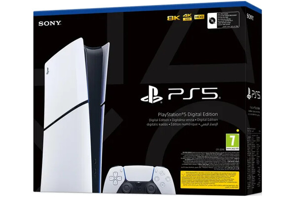 Konsola Sony PlayStation 5 Slim Digital 1TB biało-digital + Astros Playroom