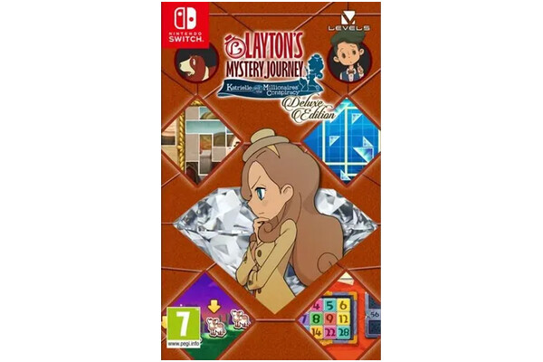 Laytons Mystery Journey Katrielle and the Millionaires Conspiracy Edycja Deluxe Nintendo Switch