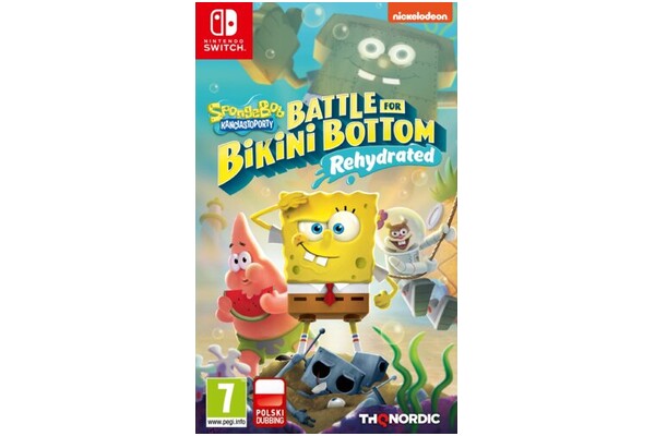 Spongebob Squarepants Battle for Bikini Bottom Rehydrated Nintendo Switch