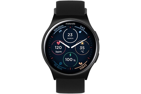 Smartwatch Motorola Moto Watch 120 1.43" czarny