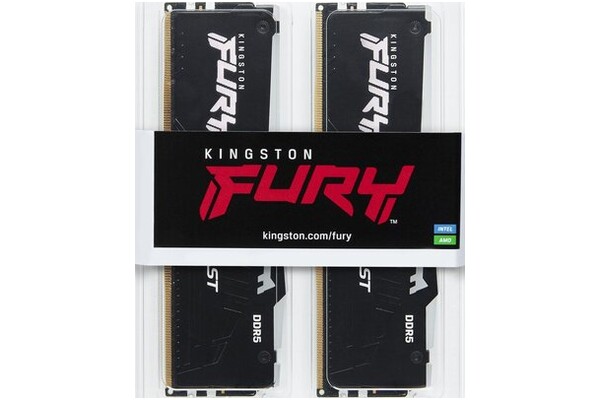 Pamięć RAM Kingston Fury Black Beast RGB 32GB DDR5 6000MHz Z radiatorem 1.4V 30CL