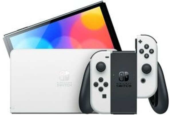Konsola Nintendo Switch OLED 64GB biały + Super Mario