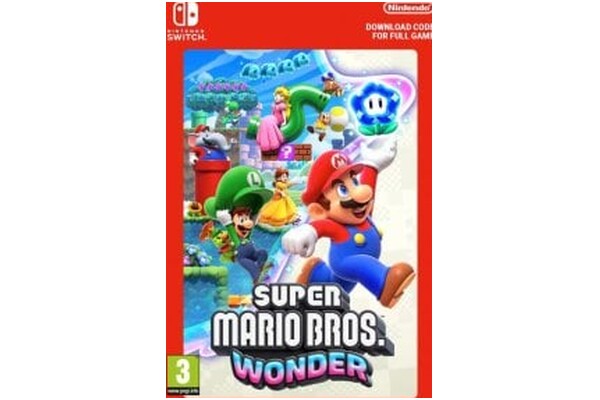 Konsola Nintendo Switch OLED 64GB biały + Super Mario
