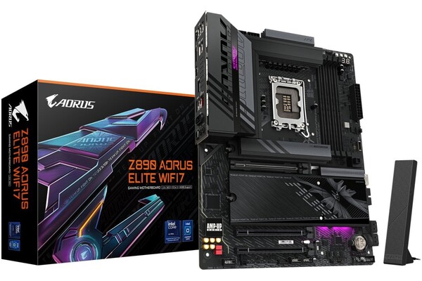 Płyta główna GIGABYTE Z890 Aorus Elite WiFi Socket 1851 Intel Z890 DDR5 ATX