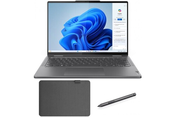 Laptop Lenovo Yoga 7 14" AMD Ryzen 5 8640HS AMD Radeon 780M 16GB 512GB SSD Windows 11 Home
