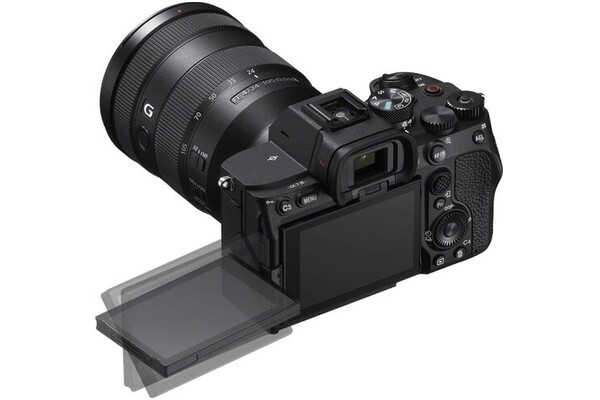 Aparat bezlusterkowy Sony ILCE-7M4 - czarny + 24-105