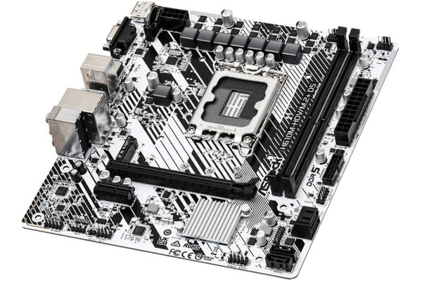 Płyta główna ASrock H610M HDV/M.2+ Socket 1700 Intel H610 DDR5 miniATX