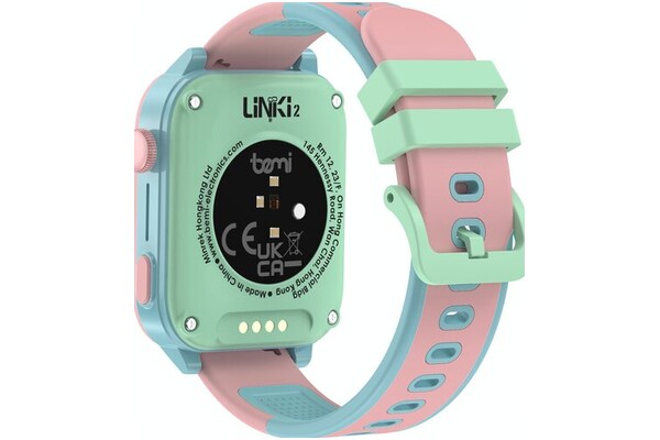 Smartwatch Bemi Linki 1.85" różowy