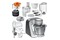 Robot planetarny Bosch MUM58364 1000W