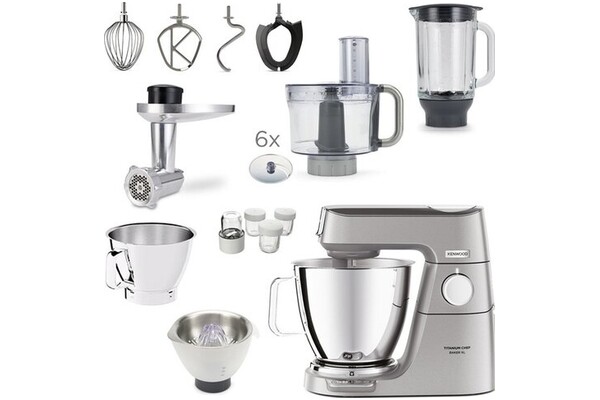 Robot planetarny KENWOOD KVL85.704SI Titanium Chef Baker 1200W