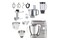 Robot planetarny KENWOOD KVL85.704SI Titanium Chef Baker 1200W