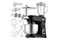 Robot planetarny SENCOR STM3761BK 1000W