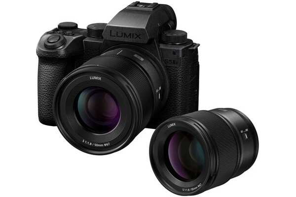 Aparat bezlusterkowy Panasonic DC-S5II - czarny + S-S 50mm , Full Frame, 24.2Mpix, 6K30p Obiektyw PANASONIC S-S85ME 85mm