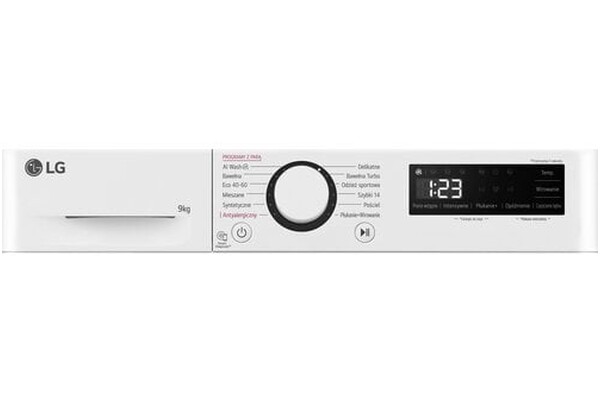 Pralka LG SteamSpa 9.0kg 1400obr./min