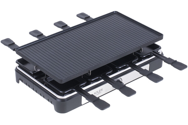 Grill elektryczny Stołowy, Raclette Adler AD6616 1400W