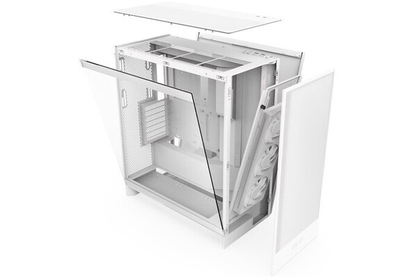 Obudowa PC NZXT H72F Flow Midi Tower biały
