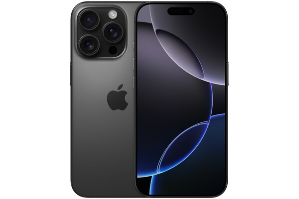 Smartfon Apple iPhone 16 Pro 5G czarny 6.3" 8GB/1000GB