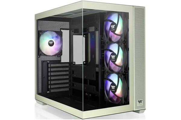 Obudowa PC Thermaltake 38 View TG Midi Tower zielony