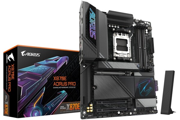 Płyta główna GIGABYTE X870E Aorus Pro Socket AM5 AMD X870E DDR5 ATX