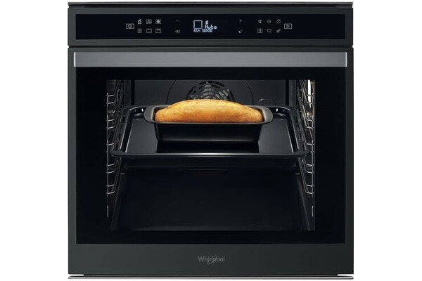 Piekarnik do zabudowy Whirlpool W6OM44S1HBSS elektryczny Czarno-stalowy