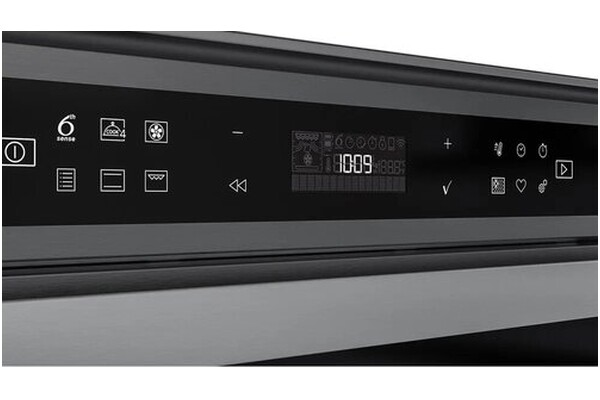 Piekarnik do zabudowy Whirlpool W6OM44S1HBSS elektryczny Czarno-stalowy