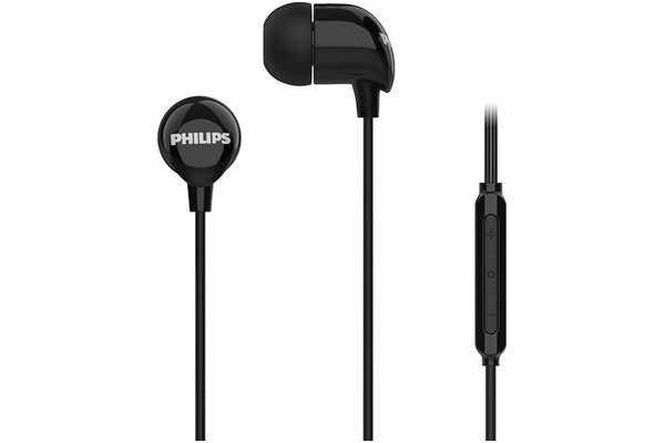 Słuchawki Philips TAE2146BK00 Douszne Przewodowe czarny