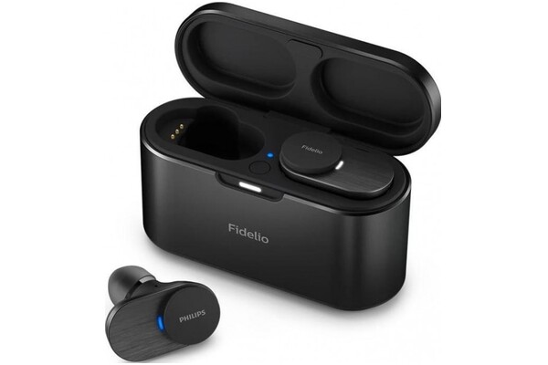Słuchawki Philips T1BK00 Fidelio Douszne Bezprzewodowe czarny