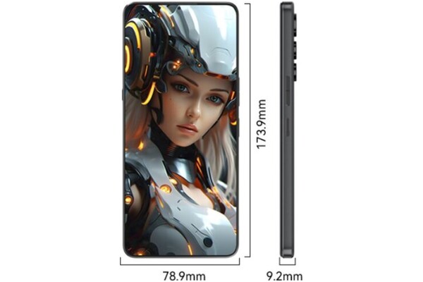 Smartfon CUBOT Max 5 5G biały|czarny 6.95" 12GB/256GB