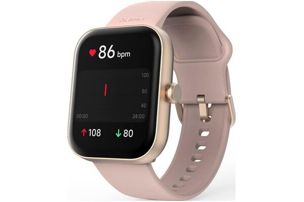 Smartwatch Hama Fit Watch 5000 1.65" różowo-złoty