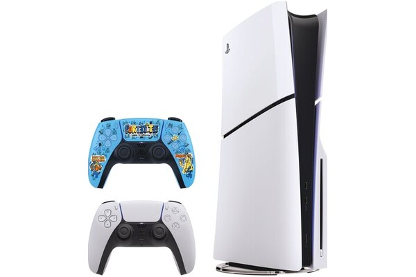Konsola Sony PlayStation 5 Slim biało-czarny + Kontroler PlayStation
