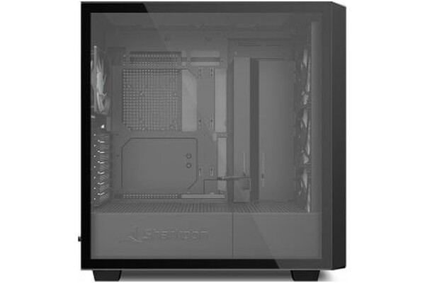 Obudowa PC Sharkoon Rebel Tower czarno-brązowy