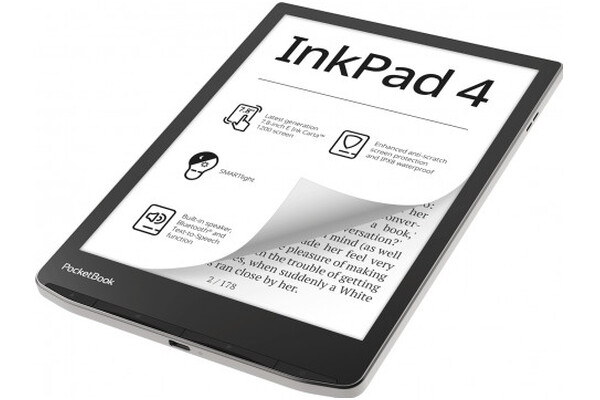 Czytnik PocketBook InkPad 4 32GB czarno-srebrny