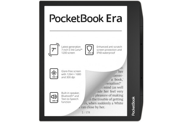 Czytnik PocketBook Era 16GB czarno-srebrny