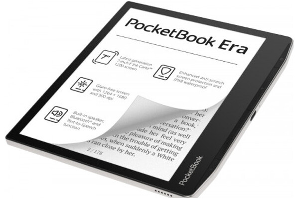 Czytnik PocketBook Era 16GB czarno-srebrny - bez reklam