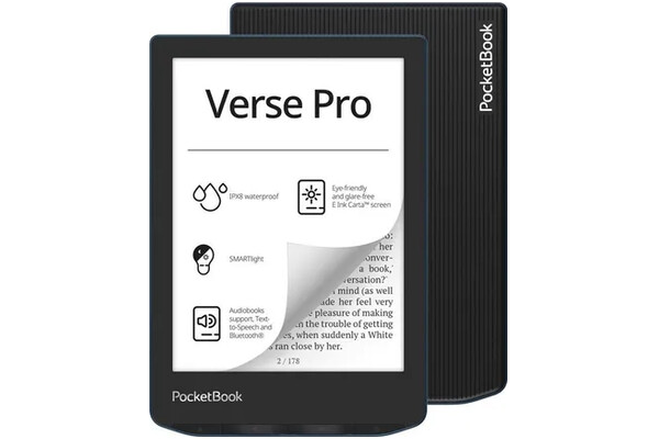 Czytnik PocketBook Verse Pro 16GB niebiesko-czarny