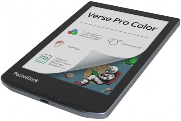 Czytnik PocketBook Verse Pro Color 16GB niebiesko-czarny